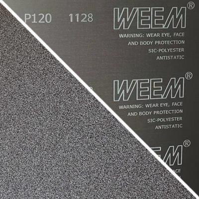 China Premium siliconcarbide Z-Wt polyester breed zandband voor hout / MDF Te koop