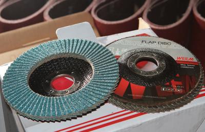 중국 지르코니아 알루미나 앵글 그라인더 Abrasives Flap Discs Type 27 P36-P120 그릿 판매용