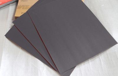 China Waterproof Silicon Carbide Sandpaper Sheets P60-P1000 Grit for sale