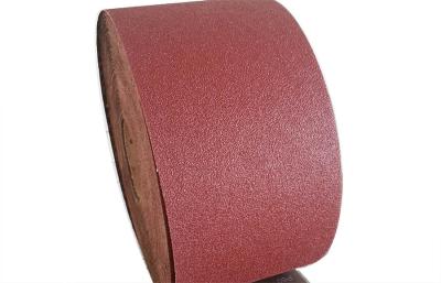 China 2025-01 Floor Sanding Aluminum Oxide Abrasive Paper Rolls / Semi Open Coated for sale