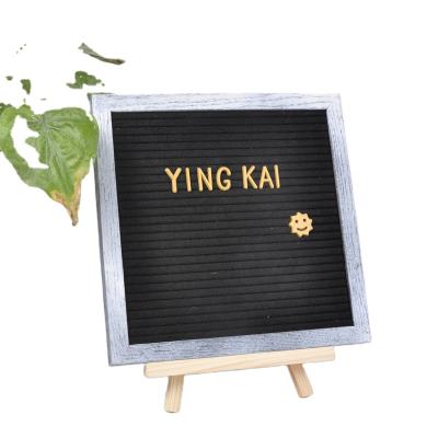 China Large Felt Letters And Numbers Letter Board With Letters Felt Message Board for sale