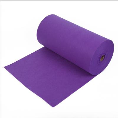 China Manufacturer Supply Waterproof Nonwoven Fabric Needle Punched Polyester Felt Roll for sale