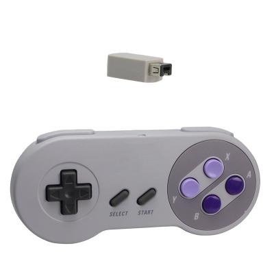 China Over 100 hours of continuous 2.4g USB and wireless snes gamepad controller for SNES classic mini and PC, Android, Raspberry for sale