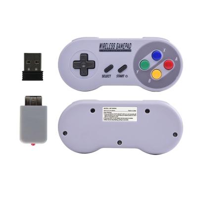 China Over 100 hours of continuous afbptek 2.4ghz USB and snes wireless controller for classic raspberry snes and android pc mini for sale