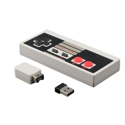 China Continuous use for more than 100 hours 2021 New Mini USB Wireless Classic Gamepad for Nintendo NES Game System and Andriod TV BOX Game for sale