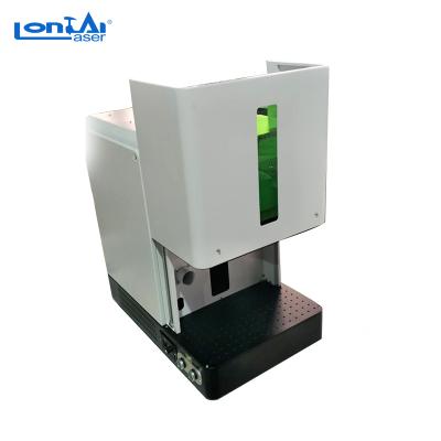 China Cabinet integrated fiber laser deep marking marking machine for metal cutting jewelry marking 20W 30W 50W jpt copper silver raycus for sale