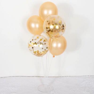 China Advertising Party Favors Promotional Toy Mylar Helium Wedding Baby Shower Party Balloons Latex Gold Rose Gold Confetti Marble Balloons for sale