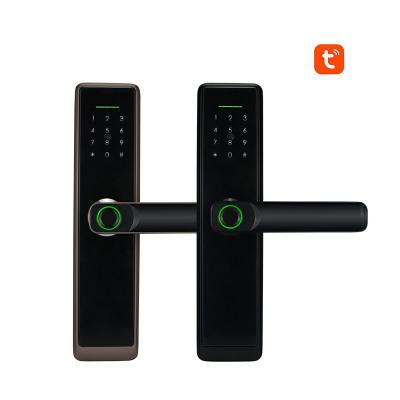 China Home/Apartment/Airbnb/Office Automatic Keyless Smart Door Lock Digital Security Password Door Lock Fingerprint System for sale