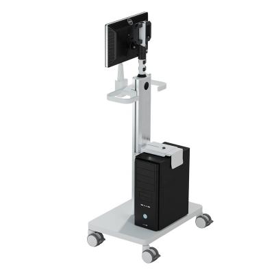 China Height Adjustable Medical Mobile Trolley For Hospital School Office Dental Clinic Trolley Plastic Dental Oral Scanning Aluminum OC-2 ABS for sale