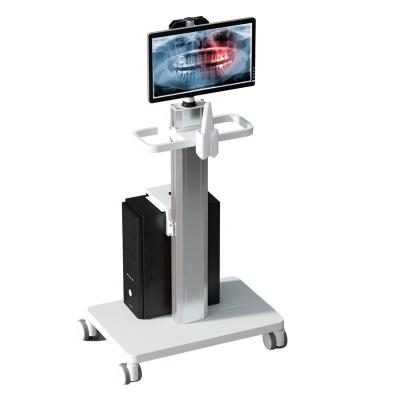 China Height Adjustable Medical Mobile Cart Dental Oral Scan for Hospital Clinic Dental Clinic with Monitor Mount Nurse Rounds Cart OC-2 for sale