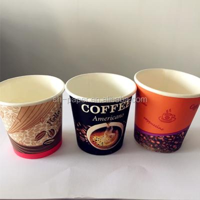 China Single wall disposable 4OZ selling paper cup manufacturer in Anqing for sale