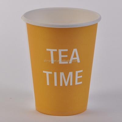 China Beverage Customized Printing Hot Drink Disposable Paper Cup Eco - Friendly for sale