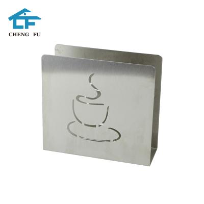 China 2020 modern new style under cabinet paper towel tissue napkin holder for table for sale