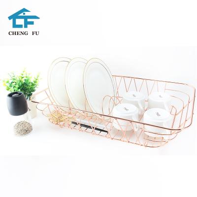 China Reliable and Cheap Sustainable Buffet Organizer Drying Dish Rack for sale