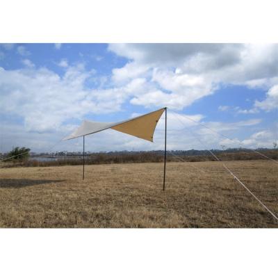 China Extended Type Best Selling Tarpaulin Tent Beige Color For Camping for sale