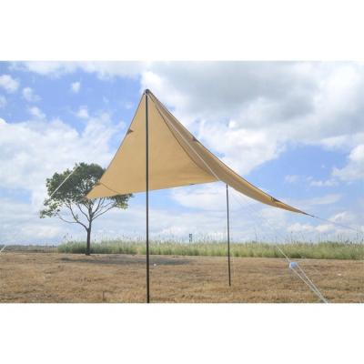 China Extended type beige tarpaulin for outdoor camping for sale