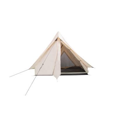 China Extended Type 3m 4m 5m 6m 7m Cotton Canvas Bell Tent For Sale Factory for sale