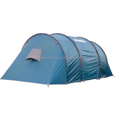 China Diagonal tie type 6P camping tent with hall for sale outdoor for sale