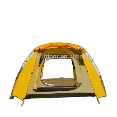 China Extended type best waterproof large family tent for camping for sale