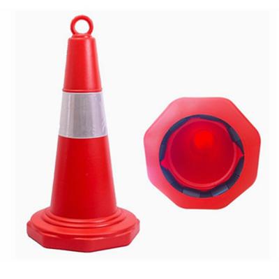 China 38x38 High Visibility PE 75cm High Visibility Manufacturing Construction Construction Construction Cone Cone Low Reflective Cup PE 75cm High for sale