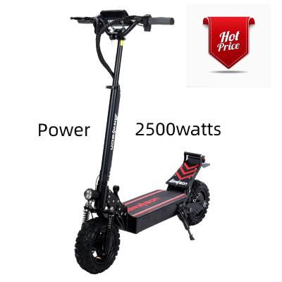 China Hot Sale 48V 2500W Fast Hot Sale 55-60kmh Best Speed ​​2500w Electric Scooter 2500w Unisex Drop Boarding Escooter for sale