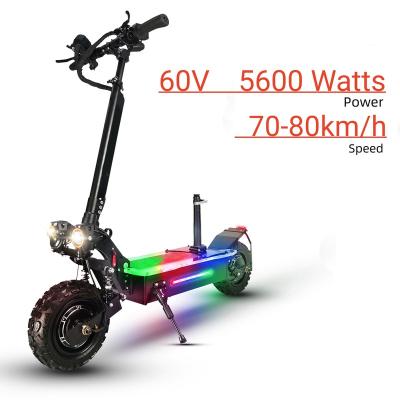 China Unisex E scooter Lithium Battery High Speed 70-80km/h 5600watts Electric Scooters 5600w Scooter Electric Motorcycle for sale