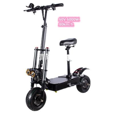 China 2 Wheel Adult 6000W E Scooters Electric Scooter 25ah 30ah 40ah Battery Unisex High Quality EU Electric Warehouse for sale