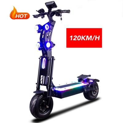 China Unisex High Power 13inch 45ah 72v 8000w Electric 130km/h Motor Zero Dual Off Road Fat Tire Scooter 72v Electric For Adult for sale