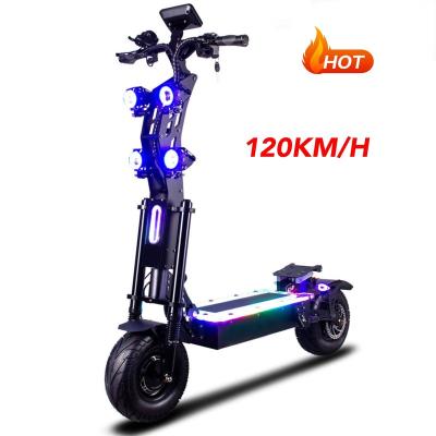 China 72v 8000w e scooter 40ah 120km/h unisex dualtron 13inch electric scooter with CE certificate e scooter 72v for adult for sale