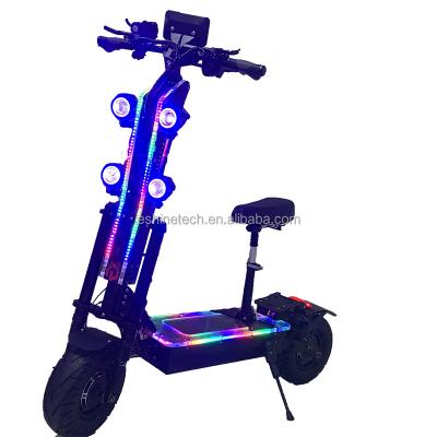 China Geofought unisex hot selling13inch 60V 72v 6000w 7000w 8000w double motor powerful packing off road electric scooter for sale