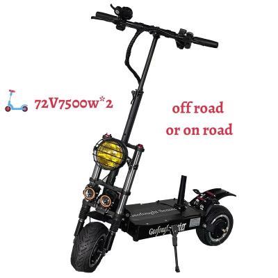 China New Unisex Fast Adult 72V 8000w 15000w Big Wheel Two Folding Off Road 11inch Super Fast Electric Scooter 75MPH for sale