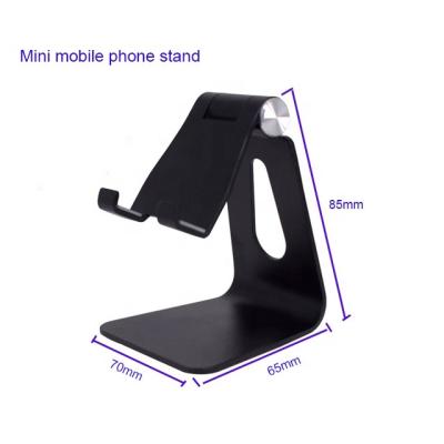 China Hot Selling Factory Selling Angle Luxury Adjustable Aluminum Mobile Phone Holder Mobile Phone Stand Tablet Portable Desk Stand for sale