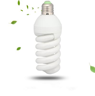 China New design DC 12V energy saving lamp bulb 13 watt CFL bulb energy saving light bulb manufacturers in china half spiral for sale