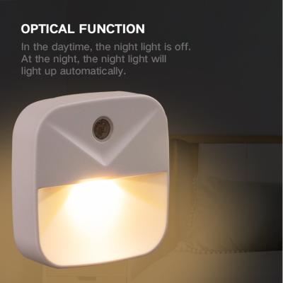 China Smart Night Light LED Night Light Residential Lamp Switch Sensor Night Light for sale