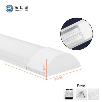 China Aluminum Alloy Led Batten Light Led Linear Light 20w 40w Led Flat Tube for sale