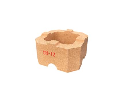 China 1520C High Heat Fire Brick DN12 High Heat Resistant Steine mit niedriger Porosität zu verkaufen