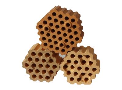 China 37 Hole Checker Brick Low Creep Chequer Brick For Steel Plant Hot Blast Stove for sale