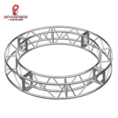 China Lightweight Cheap Price Around Ground Support Circular Roof DJ Spindle Curved Aluminum Truss for sale