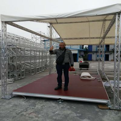 China Durable 100*100mm Pin Lighting Stage Truss With Aluminum Good Quality And Cheap for sale