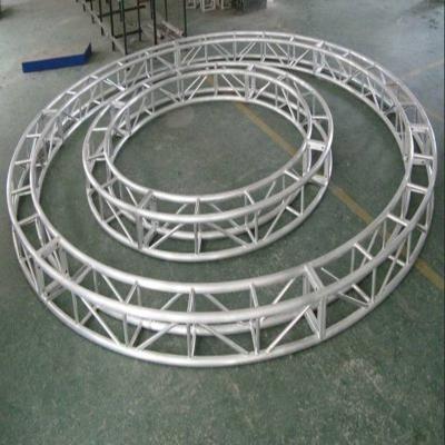 China Circle Pin Fireproof/Waterproof Aluminum Truss For LED Lights Equipment Concert Stage Roof Truss System for sale