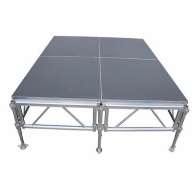 China Adjustable Professional Stage Equipment Outdoor / Indoor Heavy Load Plywood Stage Box for sale