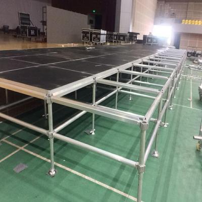 China Durable Professional Custom Manufacturer Plywood Portable Platform Stage Aluminum /mobile Stage for sale