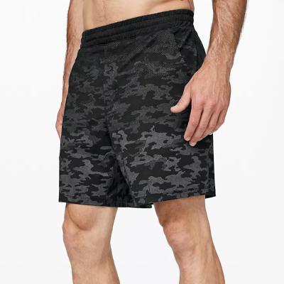 China OEM Breathable Sports Running Gym Shorts Men Breathable Active Shorts Printed Fitness Shorts Mens Gym Fitness Wear China Manufacture for sale