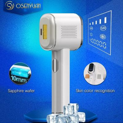 China Hotel Sapphire Hair Removal Home Use Painless IPL Machine Permanent Laser IPL Hair Remover for sale