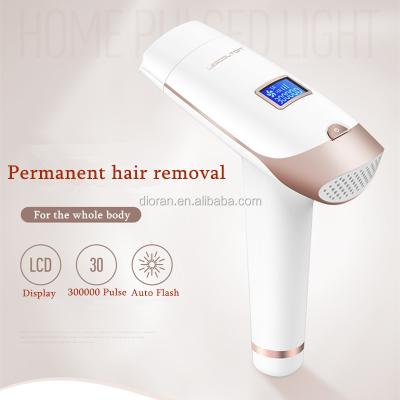 China Mini Painless Beauty Original Lescolton Portable Permanent Hair Removal LCD Display Electric Skin Rejuvenation 300000pulse for sale