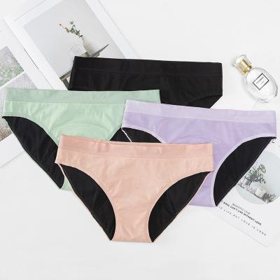 China Period Antibacterial High Quality Breathable Panties Washable Underwear for sale