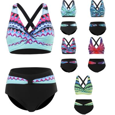 China New Arrivals Plus Size 2022 2104 Period Proof Swimwear Beach Wear Swimsuit Ribbed Women's Mini Micro Waterproof Period Bikini for sale