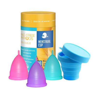 China Medical Grade Healthy Menstrual Silicone Menstrual Cup Menstrual Cup Manufacturers in India for sale