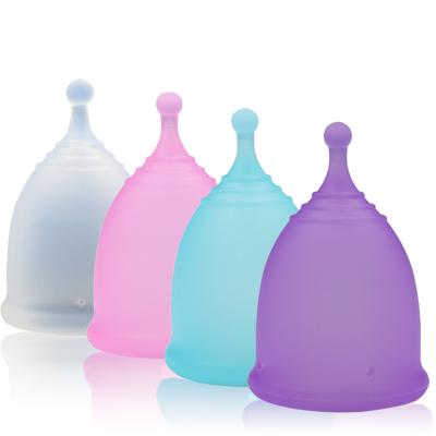 China Wholesale Eco-friendly Healthy Menstrual Cup Free Menstrual Cup Set Reusable Menstrual Period Cup Organic Silicone Copa for sale