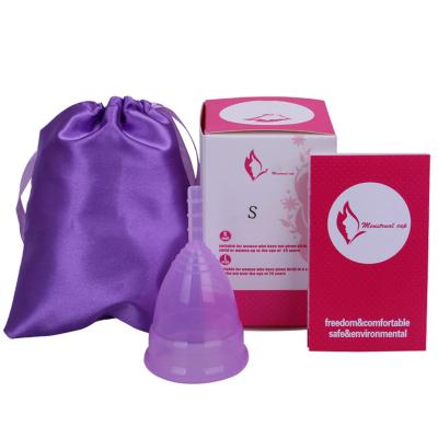 China Custom Manufacturers Women Medical Silicone Foldable Reusable Foldable Cup Menstrual Cup Eco-friendly Healthy Menstrual Period Cup Menstrual Cup for sale